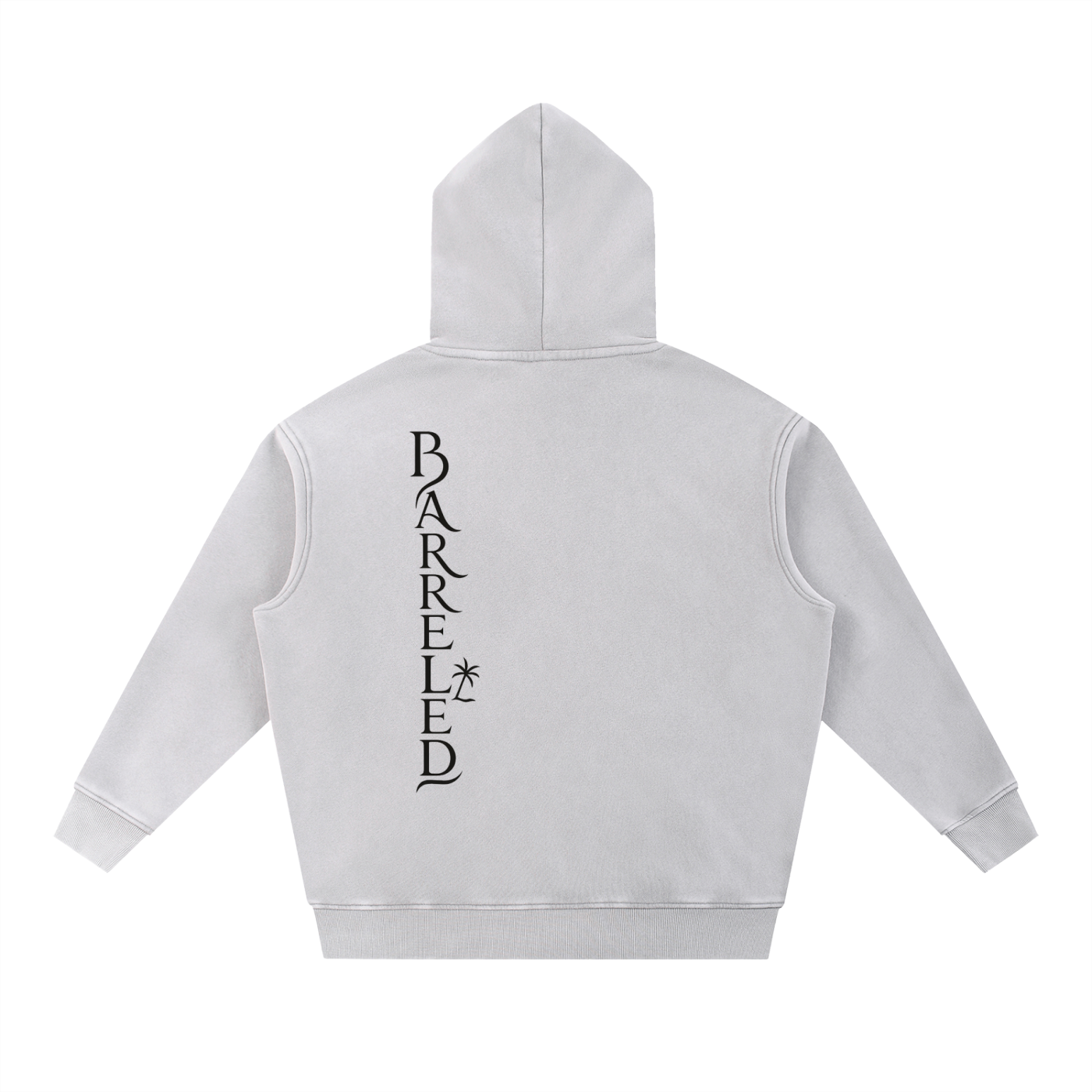 Snow Wash Fleece Oversize Hoodie