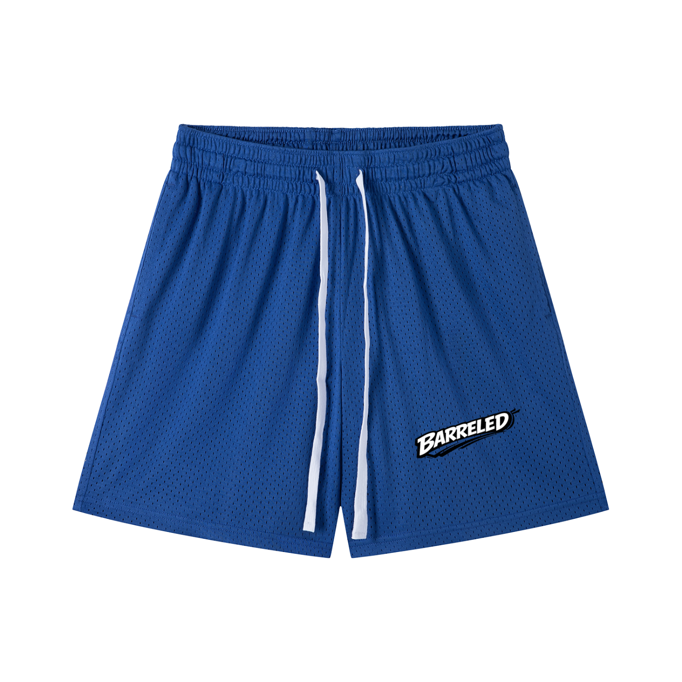 Mesh Drawstring Shorts
